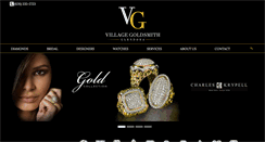 Desktop Screenshot of glendoravillagegoldsmith.com